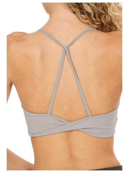 Women's Gray Sports Bra