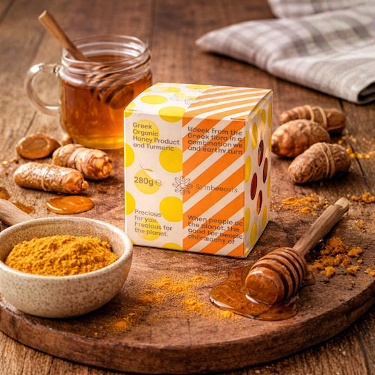 Symbeeosis Βιολογικό Μέλι Turmeric 280gr