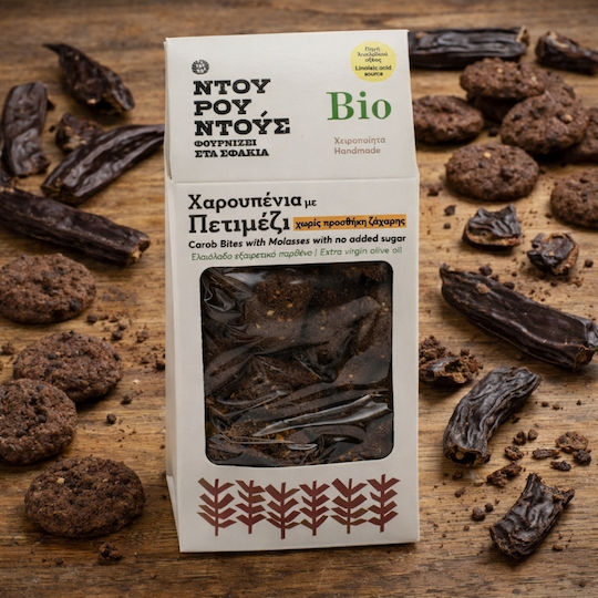 Ntourountous Bio Cookies Johannisbrot & Melasse 230gr