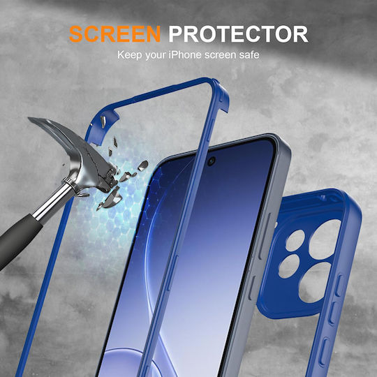 Techsuit ColorVerse 360 Full Cover Transparent Oppo Reno15 F