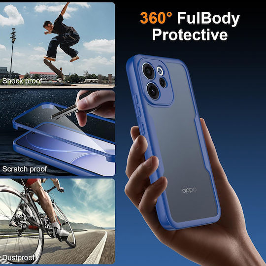 Techsuit ColorVerse 360 Full Cover Transparent Oppo Reno15 F