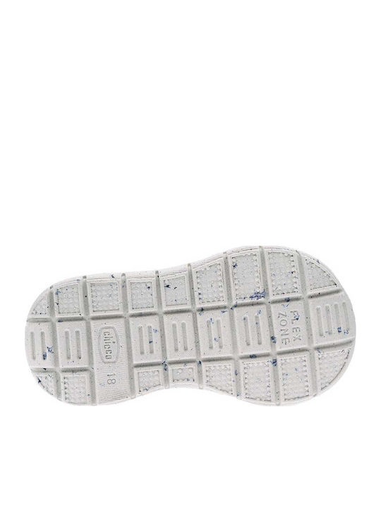 Παιδικά Sneakers Ανατομικά με Σκρατς Μπλε