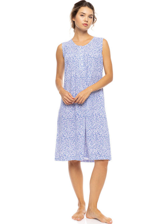 Pink Label Sommerliches Damen-Nachthemd Summer Daisy