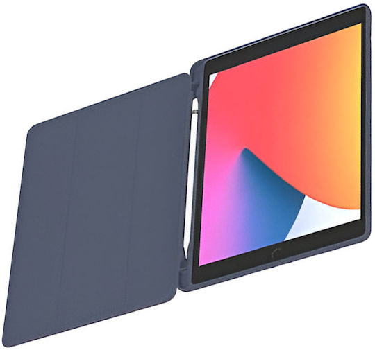Mw Tablet Hülle iPad 11" 2025 10.9" 2022 Modell Slimskin Stylus Halter Marineblau