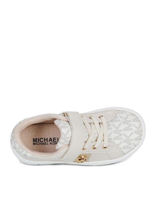 Παιδικά Sneakers με Σκρατς Εκρού