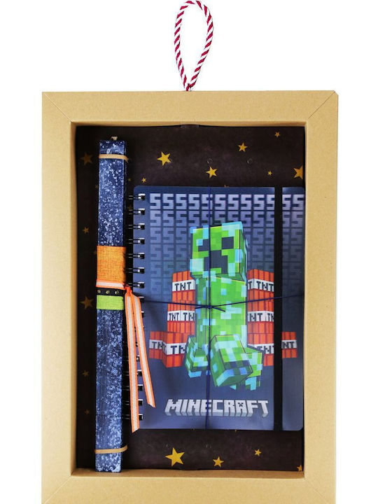Λαμπάδα Minecraft Στρογγυλή