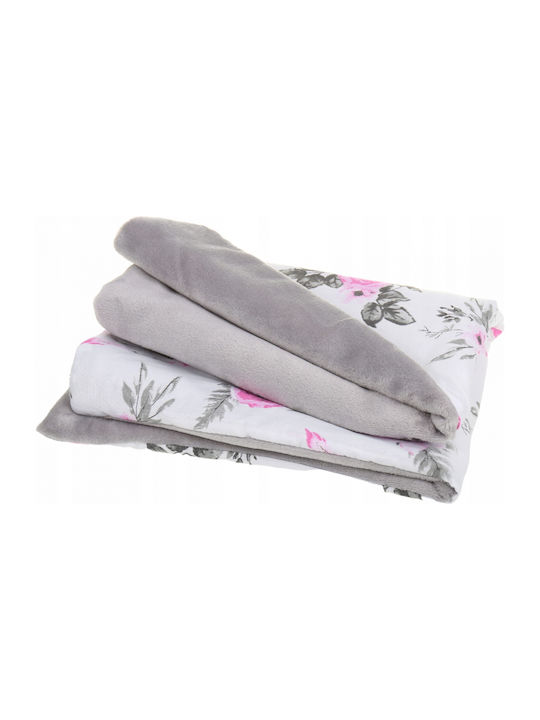 BabyMam Pătură Pepinieră Swaddling 100% Bumbac Gri 75x50cm