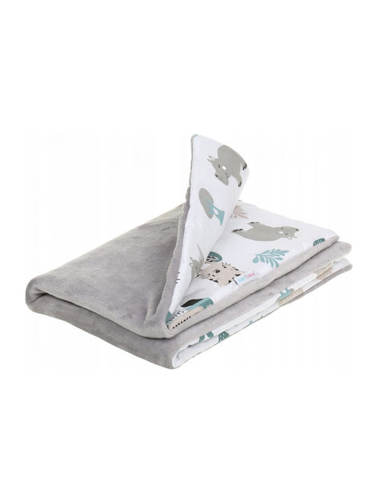BabyMam Pătură Pepinieră Swaddling 100% Bumbac Gri 75x50cm