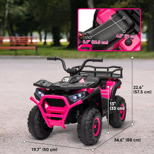 Kinder Elektromotorrad Gurruna Elektrisch 12V Rosa
