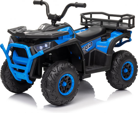Kids Electric 4 Wheel Motorcycle 12 Volt Blue for 3+ Years