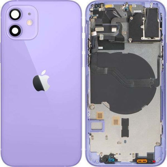 Apple Iphone 12 Capac Baterie Ramă Mijlocie Mov Swap