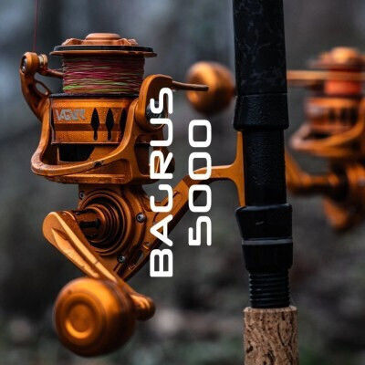 Vagner Bagrus 5000 Catfish Reel 13 Bearings Front Drag
