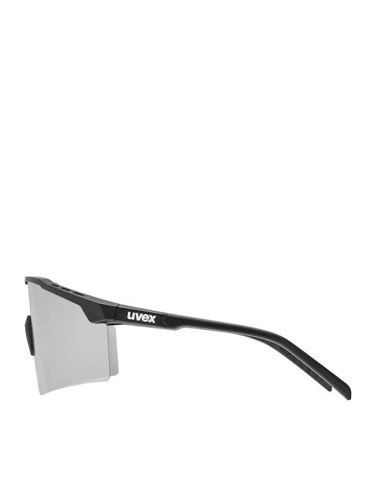 Uvex Men's Sunglasses with Black Frame and Black Mirror Lens 5340042216