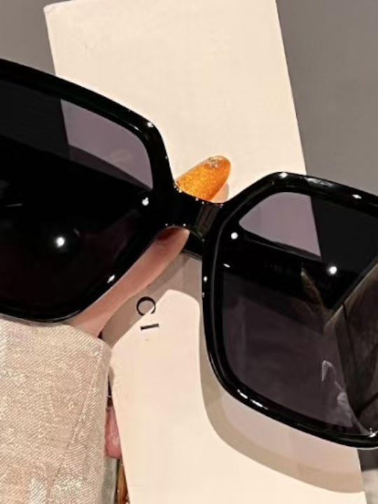 King Sonnenbrillen Schwarze mit Rahmen King Sonnenbrillen Schwarze mit Rahmen