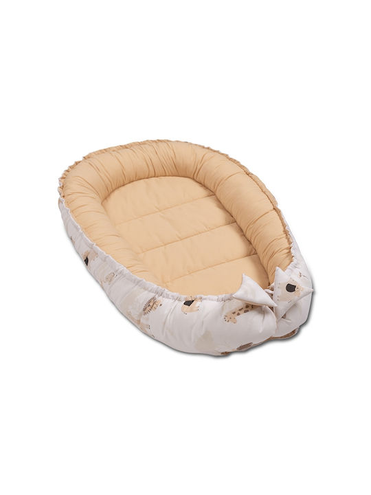 Kidizi Βρεφικό Μαξιλάρι Φωλιά Beige 50x90εκ.