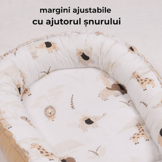 Kidizi Baby Nest Kissen Beige 50x90cm