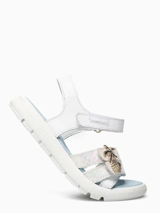 Kids' Anatomic White Sandals