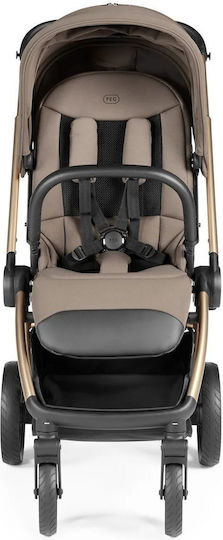 Peg Perego City Loop Pro Reversible 2 in 1 Baby Stroller Suitable for Newborn Pine Bark 10.8kg