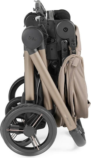 Peg Perego City Loop Pro Reversible 2 in 1 Baby Stroller Suitable for Newborn Pine Bark 10.8kg