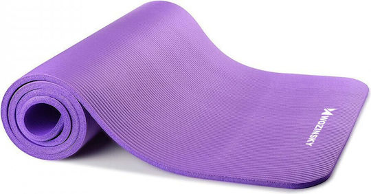 Wozinsky Saltea de Gimnastică Yoga Mov (181x63x1cm)