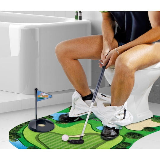 Covoraș De Baie Alista Home Design Teren De Golf Interactiv 14+ Ani Pvc 80 X 69 Cm Verde