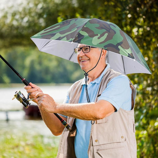 Umbrelă De Cap Alista Home Diametru 69 Cm Curea Reglabilă Pentru Cap Protecție Uv Ploaie Camuflaj