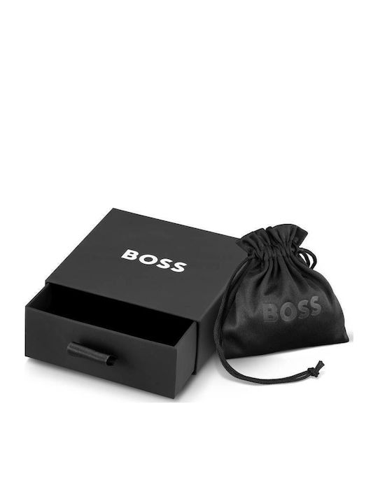 Boss Γυναικείο Βραχιόλι Αλυσίδα από Ατσάλι Επιχρυσωμένο με Πέρλες