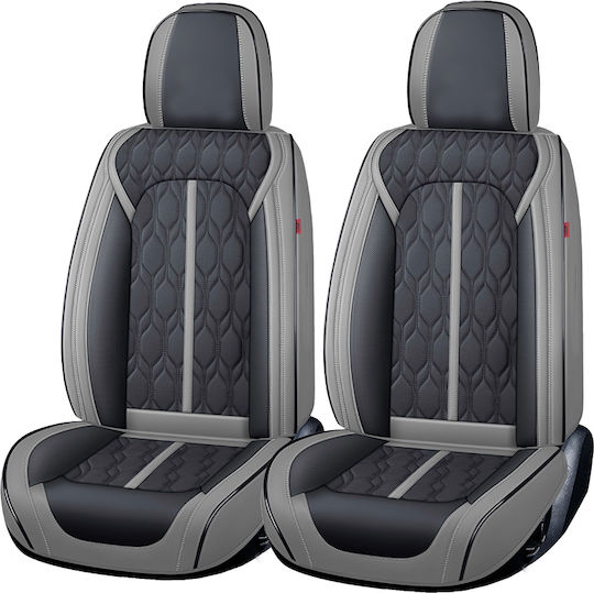 CarGuard Set De Huse Scaune Auto Din Piele Gri