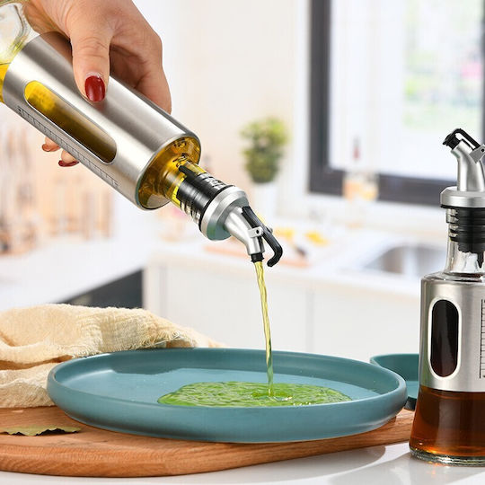 Alista Home Oil Can Made of Stainless Steel with Flow 300ml