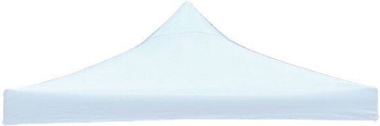 Alista Home Κάλυμμα για Κιόσκι Λευκό με Επίστρωση PVC 3x6m