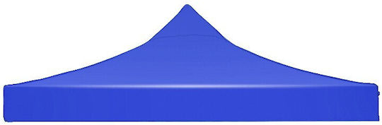Alista Home Κάλυμμα για Κιόσκι Μπλε με Επίστρωση PVC 3x6m