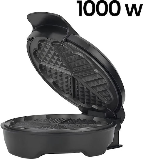 Avizar Βαφλιέρα για Βάφλες Καρδιά 1000W