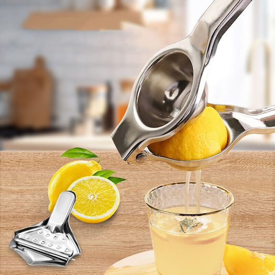 Alista Home Presă de Mână din Oțel Inoxidabil în Culoare Galbenă