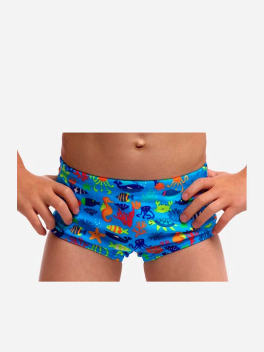 Funky Trunks Детски Костюм За Баня Заглушител Син