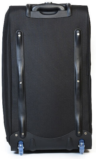 Airtex Paris Sack Voyage 43lt Black with Wheels Fabric Length 53cm Width 28cm Height 29cm
