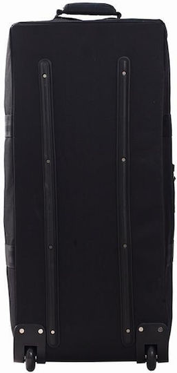 Woodland Sak Vouagiaz Platis 68l Black with Wheels Fabric L72xW26xH34cm