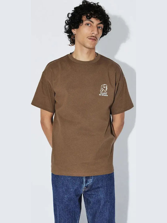 T-shirt Brown Draw 2411115-BG8-004