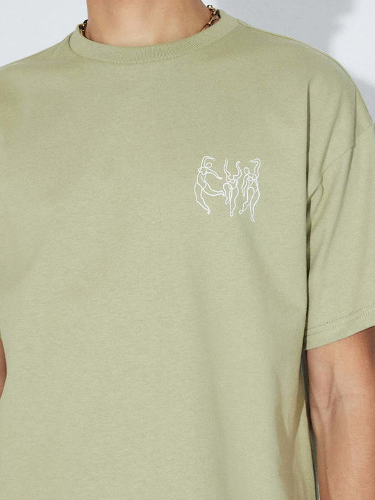 T-shirt Lt Green Dance 2411115-BG6-004