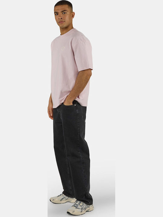 T-shirt Washed Powder Pink