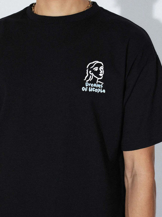 T-shirt Black Draw 2411115-BG7-003