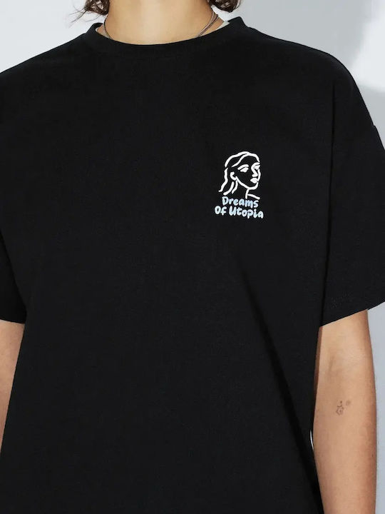 T-shirt Black Draw 2411115-BG7-003