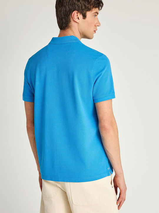 Funky Buddha Polo Herrenblusen Blau Funky Buddha Polo Herrenblusen Blau