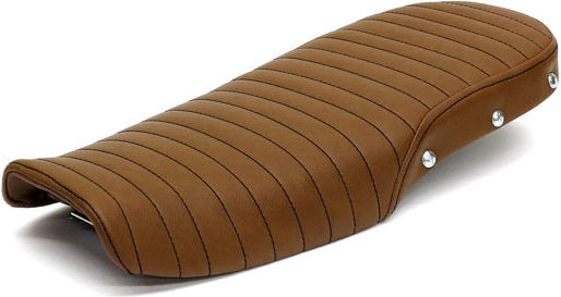 C-racer Мотоциклетна Седалка Тъмно Кафява C-racer Cx500 Flat Seat