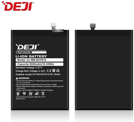 Deji Συμβατή Μπαταρία Αντικατάστασης 5000mAh για Redmi Note 10 5g