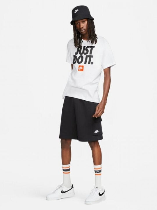 Just Do It T-Shirt Weiß