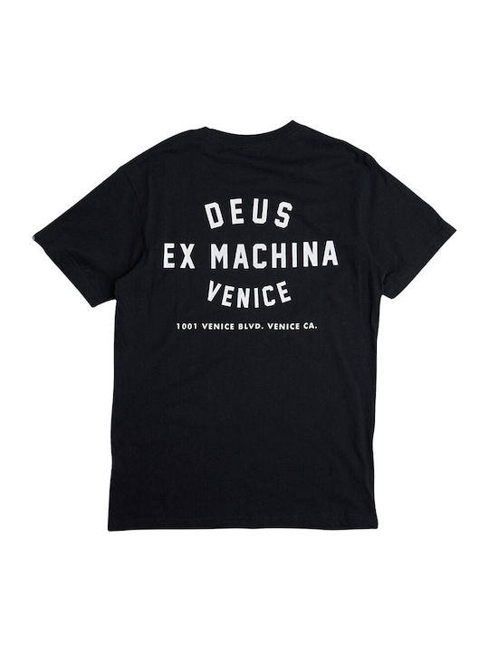Venice Skull T-shirt Μαυρο