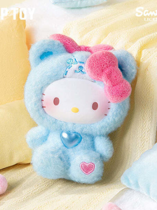 Plushy Keychain Top Toy Teddy Pijamas Blind Plush Keychain 1 Piece Random Selection