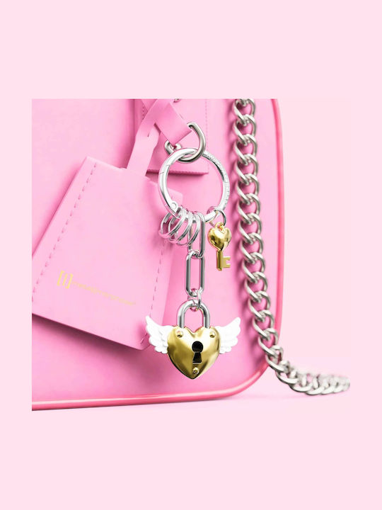 Metalmorphose Mtm417-02 Schlüsselanhänger Bagcharm Love Collection – Gold Love Lock W Schlüssel