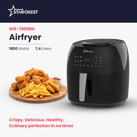 Starcrest Air Fryer 7.4lt Μαύρο