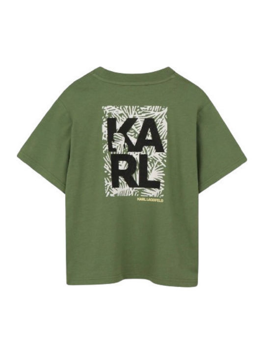 Karl Lagerfeld Kinderoberteile T-Shirt Grün